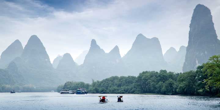 Cruicero por el Río Li