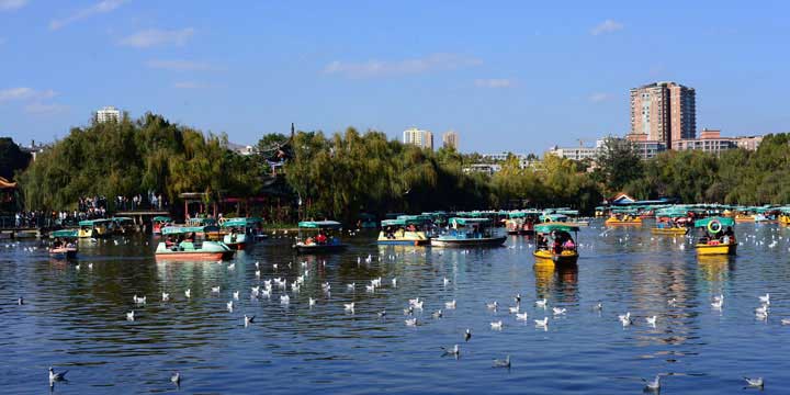 Vista a la Ciudad de Kunming